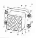 Fig. 01 - Shock absorbing member and shock absorbing structure