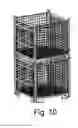 Fig. 11 - Cage for handling or storing goods