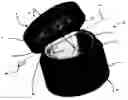 Fig. 01 - PACKAGING DEVICE FOR COSMETIC PRODUCTS