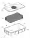 Fig. 01 - Sterilization container with releasable and permanent lock