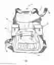 Fig. 02 - Multi-member pack system for more evenly distributing weight on the upper body and hips