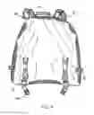 Fig. 05 - Multi-member pack system for more evenly distributing weight on the upper body and hips