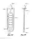 Fig. 43 - Valve for facilitating and maintaining separation of fluids and materials