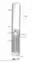 Fig. 44 - Valve for facilitating and maintaining separation of fluids and materials