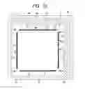Fig. 14 - Semiconductor device with wiring substrate including lower conductive pads and testing conductive pads