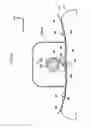 Fig. 11 - Column-mounted knee airbag device