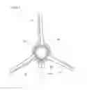Fig. 17 - Windmill for wind power generator and wind power generator