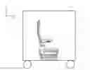 Fig. 01 - Horizontal seat adjustment means with setting member