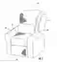 Fig. 02 - Rocking-reclining seating unit with power actuator