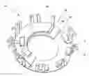 Fig. 01 - Electric motor having electrical connector rack