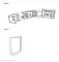 Fig. 02 - Modular outdoor fireplace and kitchen structure kit