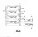 Fig. 04 - Pass-through wall-mounted medications cabinet with UV sterilization