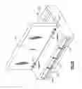 Fig. 10 - Pass-through wall-mounted medications cabinet with UV sterilization