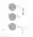 Fig. 13 - Contrast sensitivity testing and/or training using circular contrast zones