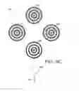 Fig. 19 - Contrast sensitivity testing and/or training using circular contrast zones