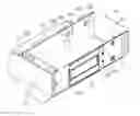 Fig. 01 - Electronic device having locking mechanism for baffle plate