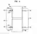 Fig. 08 - Enhanced stacked microelectronic assemblies with central contacts and improved ground or power distribution