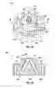 Fig. 06 - Mold-tool system having melt splitting device including uninterrupted melt channels extending from inlet and outlets