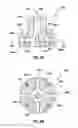 Fig. 07 - Mold-tool system having melt splitting device including uninterrupted melt channels extending from inlet and outlets