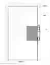 Fig. 04 - Forced entry practice device for a door
