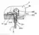 Fig. 01 - Connector having a cylindrical section with a contact connected to an electrical wire therein