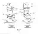 Fig. 05 - Connector hat with extended mounting posts for securing a connector shell to a circuit board