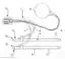 Fig. 01 - Adjustable length rear tip extender for penile prosthesis