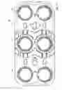 Fig. 10 - Spinal plate system for stabilizing a portion of a spine