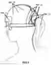 Fig. 04 - Method and device for providing an opening on a head strap on a Baseball or Softball sports protective face mask to permit a person to tie back their hair or wear a ponytail style while properly securing the head strap
