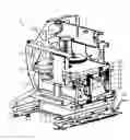 Fig. 01 - Packaging machine with a liftable and lowerable tool