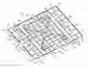 Fig. 01 - Structural supporting pallet construction with improved perimeter impact absorbing capabilities