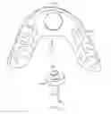 Fig. 01 - TONGUE ADVANCEMENT DEVICE FOR REDUCING OBSTRUCTIVE SLEEP APNEA CONDITION