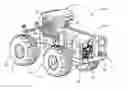 Fig. 01 - Forestry machines with transverse engine and hydraulic system installation