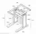 Fig. 01 - CUSTOMER LOBBY ADJUSTABLE WORK SURFACE AND METHOD