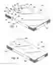 Fig. 02 - Self opening bag pack, apparatus and method of making same