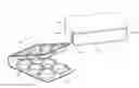Fig. 01 - Soft blister tray with side dispenser