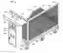 Fig. 01 - Cart device, system and method for determining the weight of each item carried