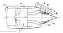 Fig. 01 - STRUCTURING ASSEMBLY FOR AN EXHAUST NOZZLE