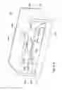 Fig. 10 - Package with a CMOS die positioned underneath a MEMS die