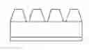 Fig. 01 - Template wafer and process for small pitch flip-chip interconnect hybridization