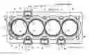 Fig. 01 - Cylinder head gasket
