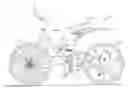 Fig. 01 - Exercise bicycle with an eccentric wheel