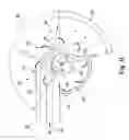 Fig. 05 - Wind power turbine combining a cross-flow rotor and a magnus rotor