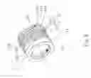 Fig. 03 - Water-cooling structure for electric motor