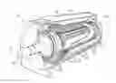 Fig. 01 - Superconducting rotating electrical machine and stator for use with superconducting rotating electrical machine
