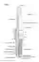 Fig. 02 - Spark plug comprising enhanced contamination-resisting and heat-resisting properties