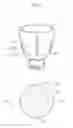 Fig. 08 - Lighting apparatus and lamp having a protrusion on an outer surface of an inner casing abutting an inner surface of an outer casing thereof