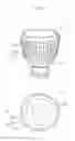 Fig. 09 - Lighting apparatus and lamp having a protrusion on an outer surface of an inner casing abutting an inner surface of an outer casing thereof