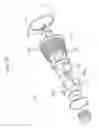 Fig. 14 - Lighting apparatus and lamp having a protrusion on an outer surface of an inner casing abutting an inner surface of an outer casing thereof