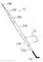 Fig. 01 - Monofrequency antenna integrated with coaxial feed cable
